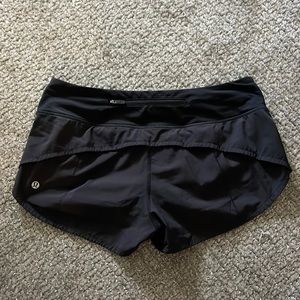Speed up low rise lined shorts 2.5 inch
